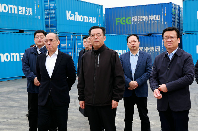 付磊董事长调研漯河港.jpg 付磊董事长调研漯河港.jpg